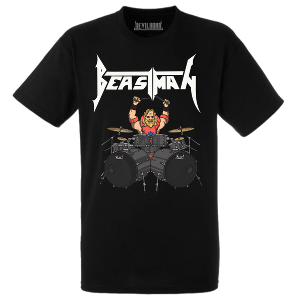 Will Carroll "BEAST MAN" Signature mens T shirt - DEVILHORN