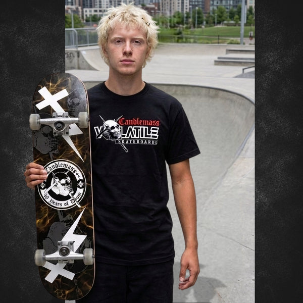 CANDLEMASS X VOLATILE SKATEBOARDS (Pre Order)