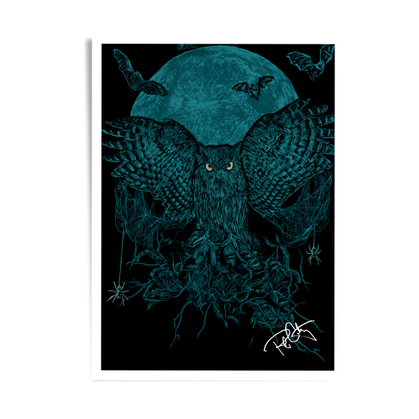 Rob Cavestany ‘Nocturnal’ SIGNED ART PRINT - DEVILHORN
