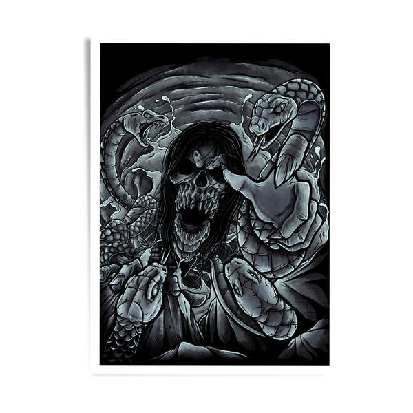 Tes Aguilar ‘Ted’s Nightmare’ ART PRINT - DEVILHORN