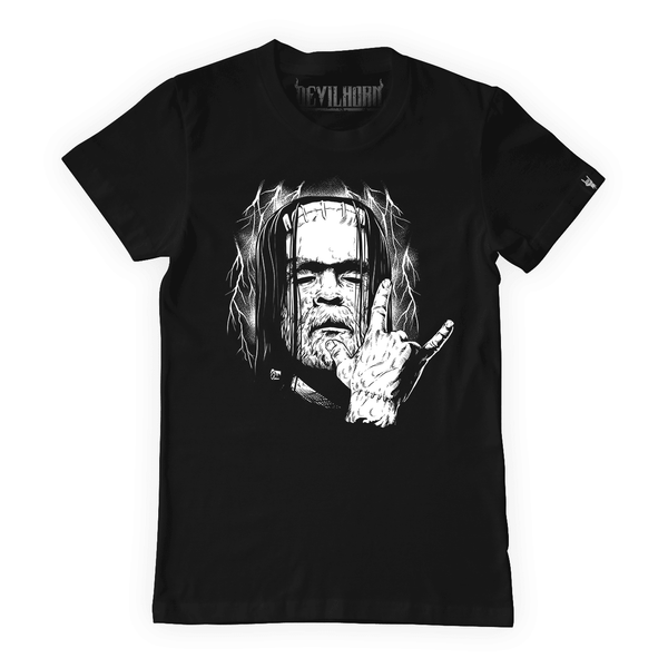 FRANKENMETAL Mens Devilhorn metal t shirt - DEVILHORN
