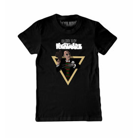 Welcome to my nightmare mash up T shirt - DEVILHORN