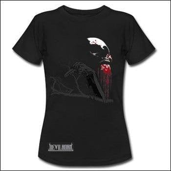 Ladies Raven T shirt. - DEVILHORN
