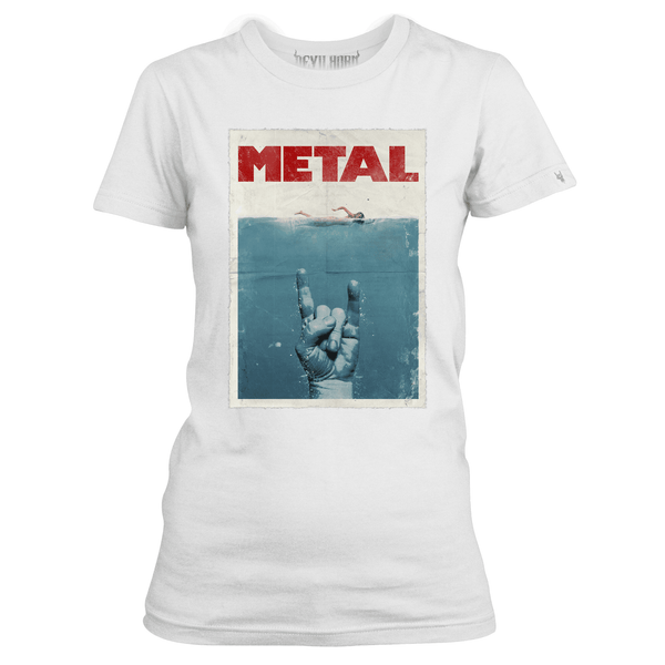 METAL T SHIRT ladies Devilhorn metal t shirt - DEVILHORN