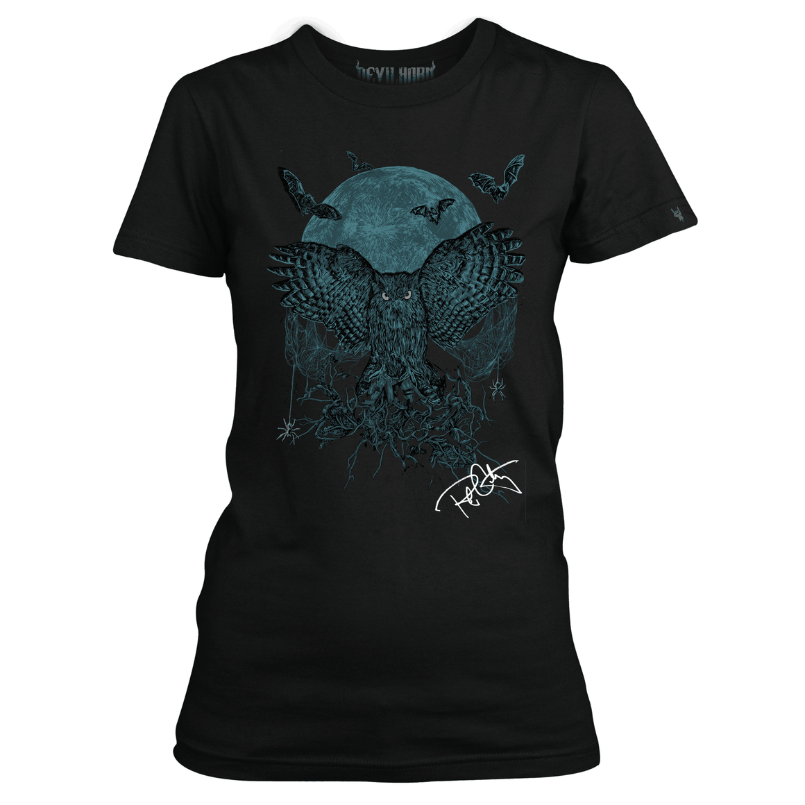 ROB CAVESTANY "NOCTURNAL" SIGNATURE ladies t shirt - DEVILHORN