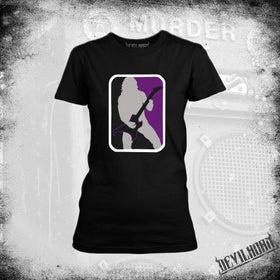 ROB CAVESTANY "AXE PURPLE" SIGNATURE ladies t shirt - DEVILHORN