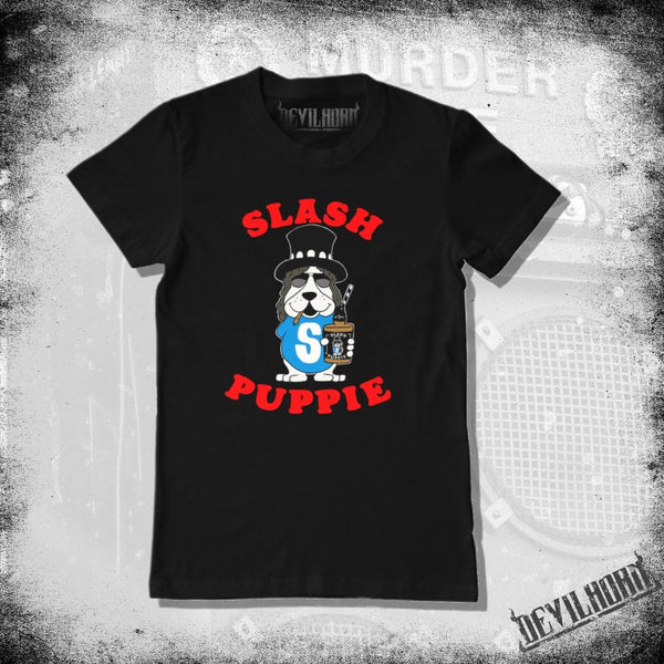 SLASH PUPPIE mens t shirt - DEVILHORN
