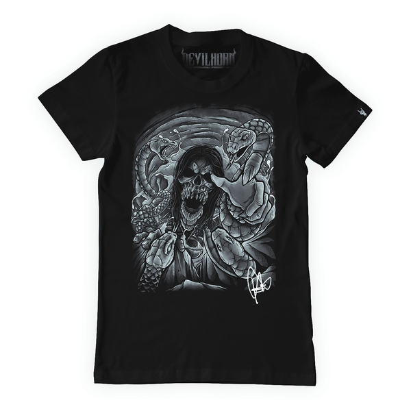 TED AGUILAR "TED'S NIGHTMARE" SIGNATURE mens t shirt - DEVILHORN