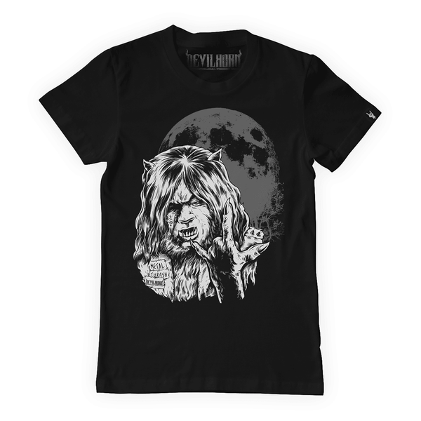 WOLF METAL T SHIRT Mens Devilhorn metal t shirt - DEVILHORN
